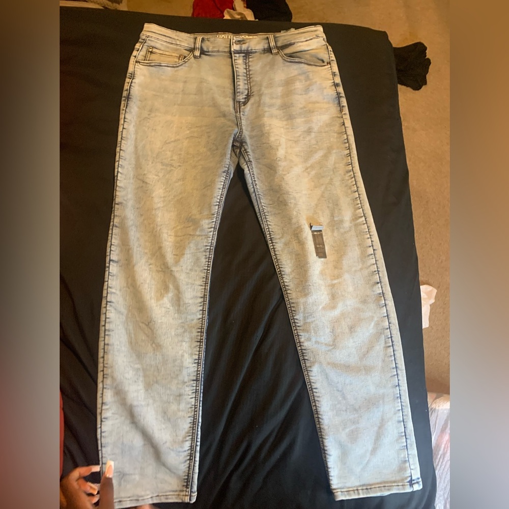 Brand:Hollywood The jean people, Size:34x30, Color:denim light wash